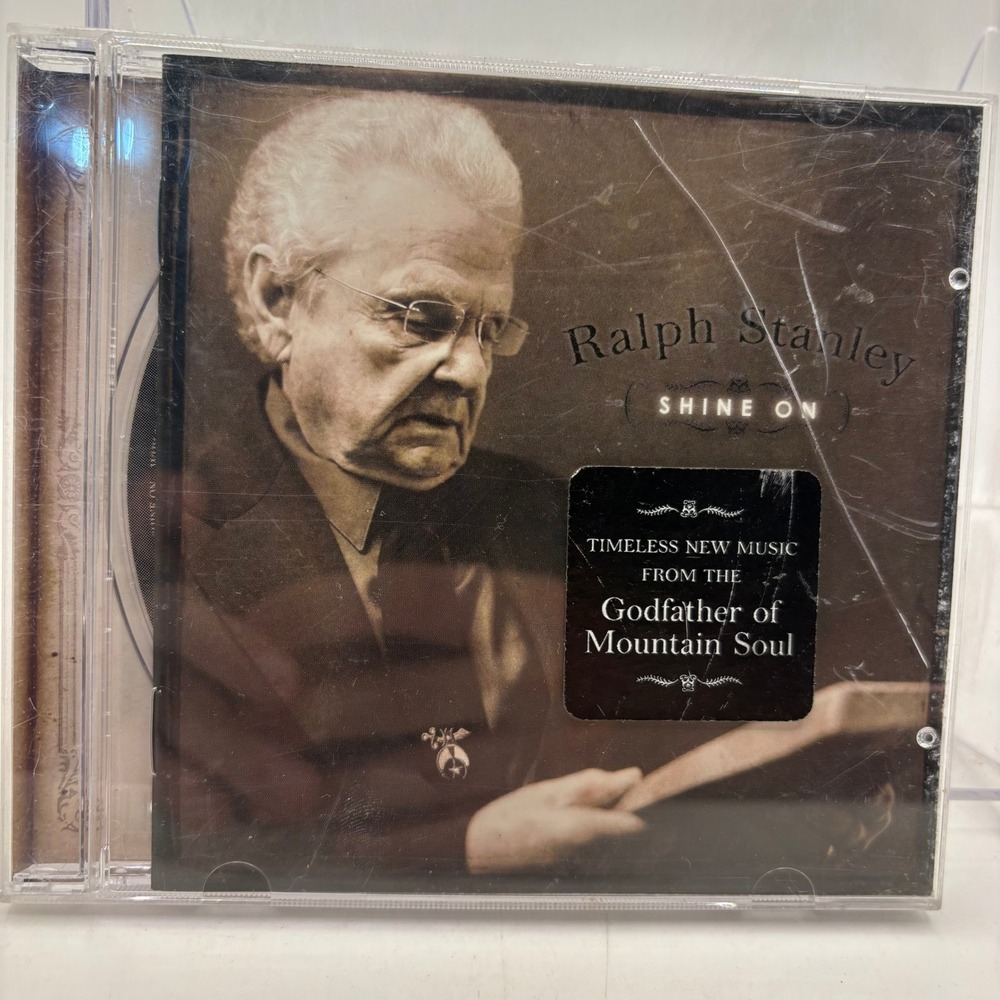 Ralph Stanley Shine On CD 2005 Rebel‎ Records Bluegrass Mountain Soul Gospel